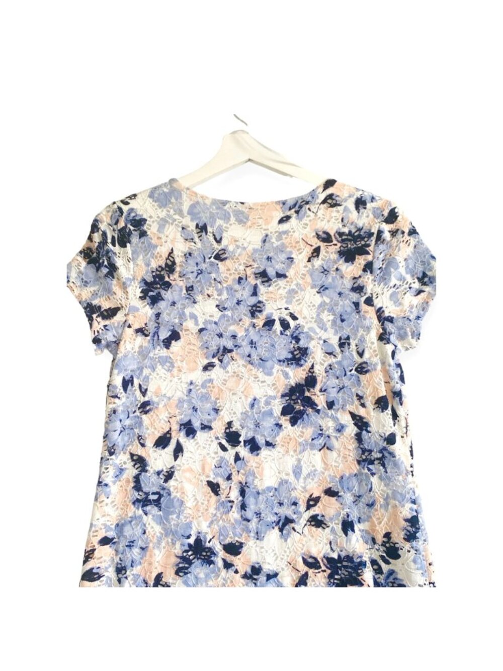 MAISON JULES Osaka Pastel Floral Lace Shift Dress, Size S, New with tag - Picture 5 of 12